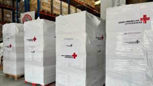 Cruz Vermelha Portuguesa envia equipamento logístico para alojar mais de 500 pessoas nos Açores