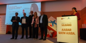 Cruz Vermelha de Arcos de Valdevez distinguida com pr&eacute;mio BPI &ldquo;la Caixa&rdquo; Solid&aacute;rio