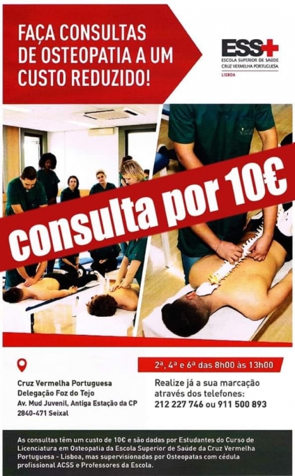 CONSULTAS DE OSTEOPATIA - 10€