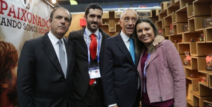 Presidente da República visita stand da Cruz Vermelha na SISAB Portugal - Salão Internacional do setor alimentar e bebidas